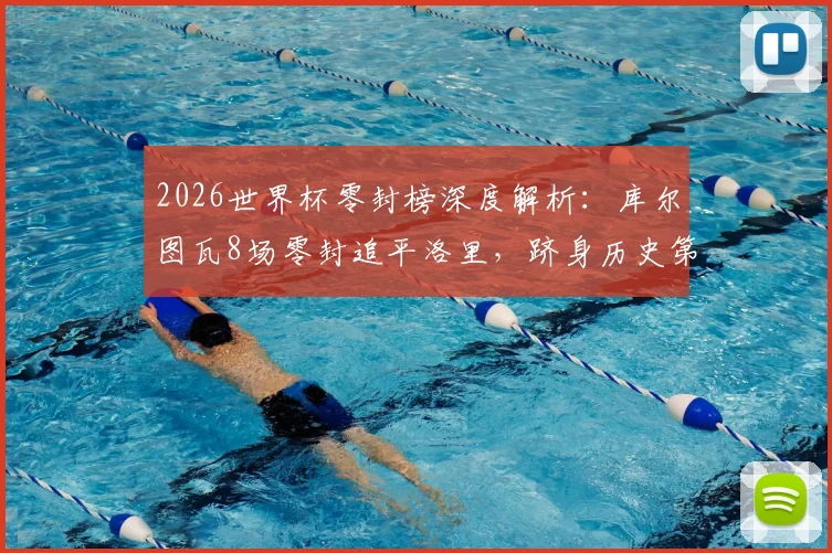 2026世界杯零封榜深度解析：库尔图瓦8场零封追平洛里，跻身历史第三的门将传奇